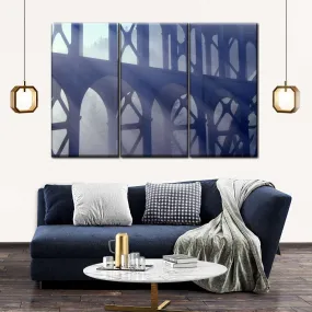 2000s Cape Creek Bridge Fog Wall Art