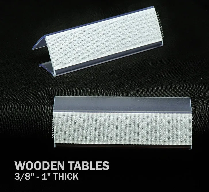 3/8"-1" Wooden Table Skirting Clip