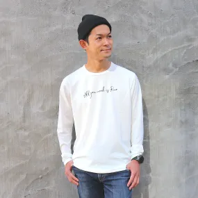 All you need is Run Long-sleeve Tee (White)