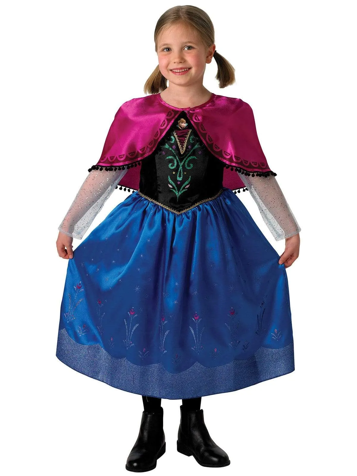 Anna Frozen Deluxe Girls Costume