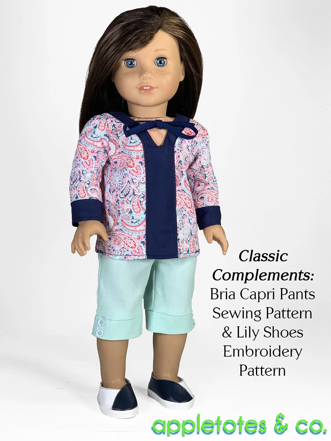 Ashley Tunic 18 Inch Doll Sewing Pattern