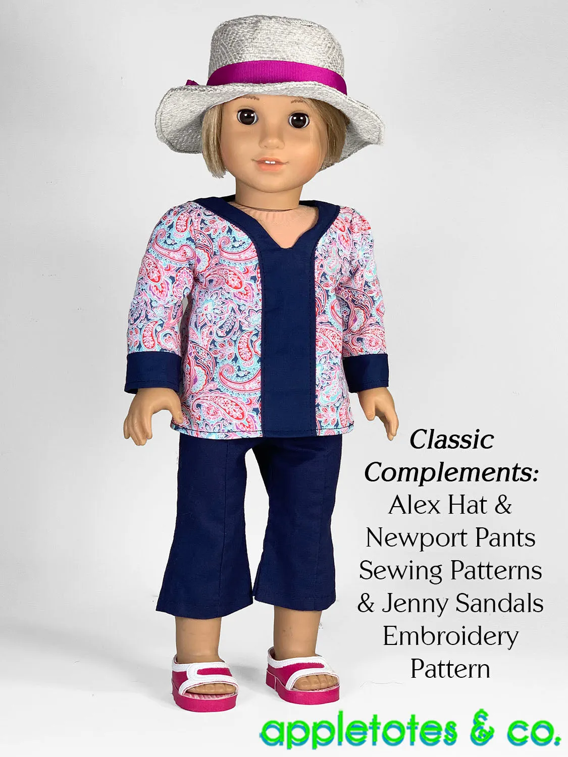 Ashley Tunic 18 Inch Doll Sewing Pattern