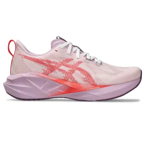 ASICS NOVABLAST 5 (WOMENS) WHITE/CORAL REEF WIDE