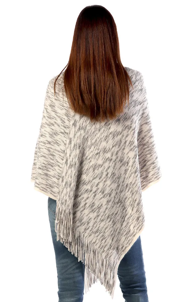 BAAP7600 Comfy Ombre Poncho