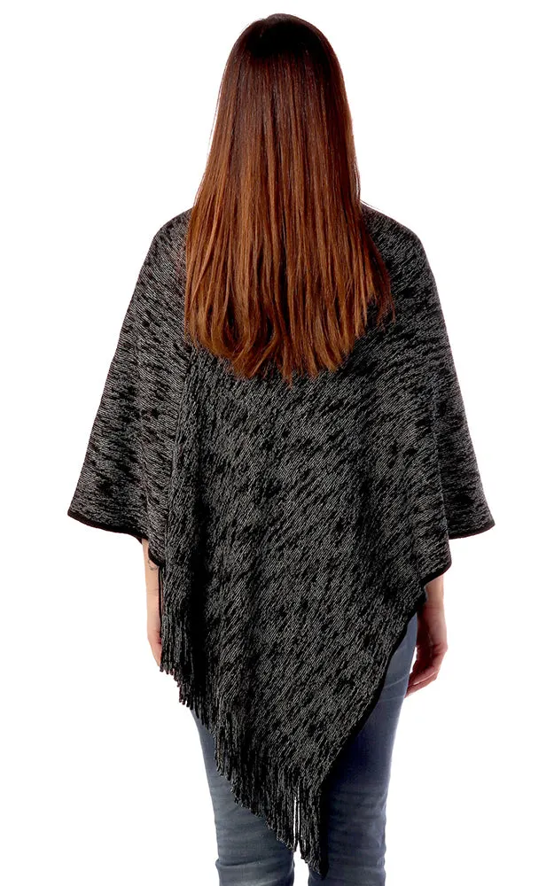 BAAP7600 Comfy Ombre Poncho