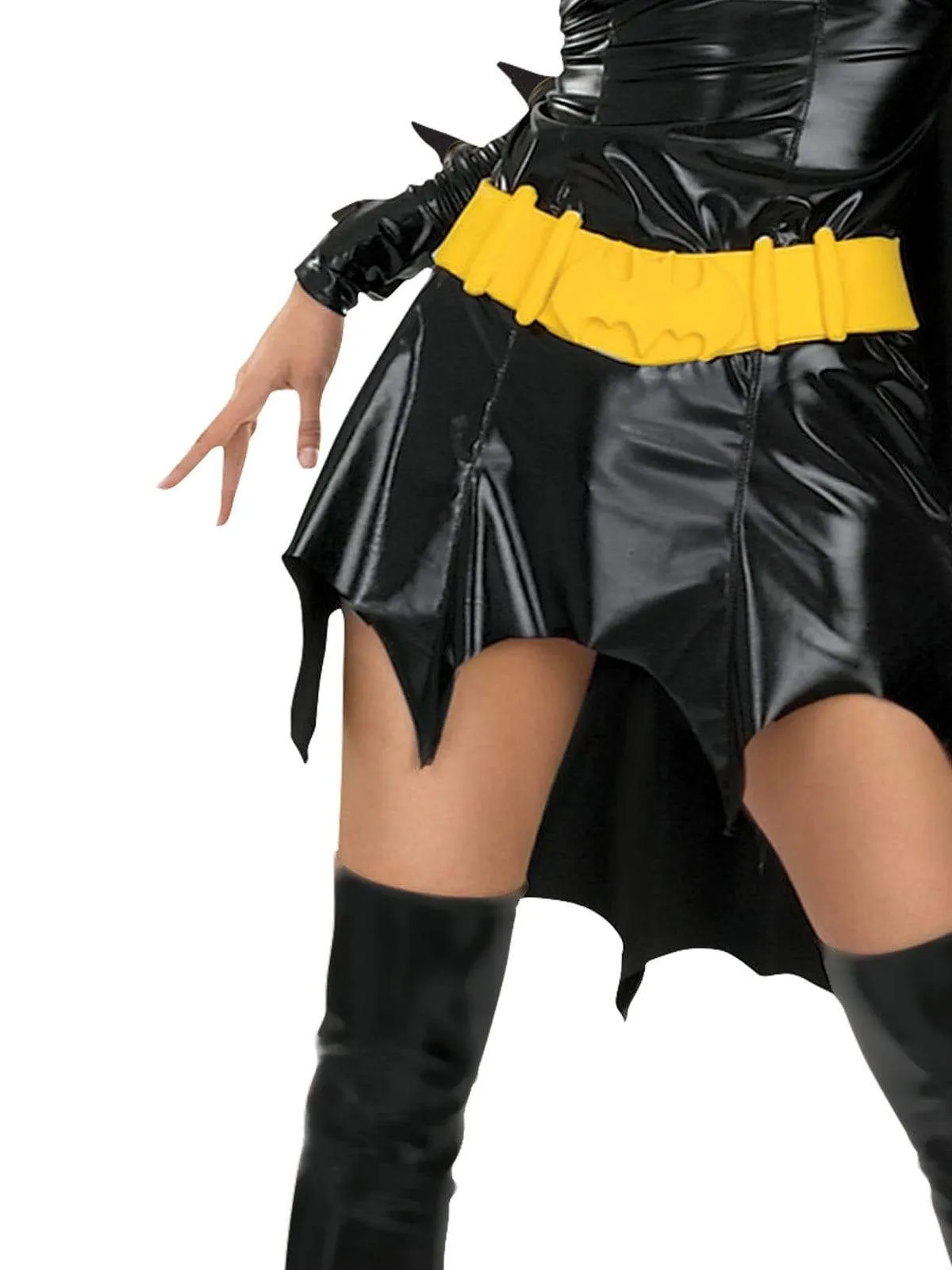 Batgirl Costume Licensed Womens Super Hero Adult Fancy Dress