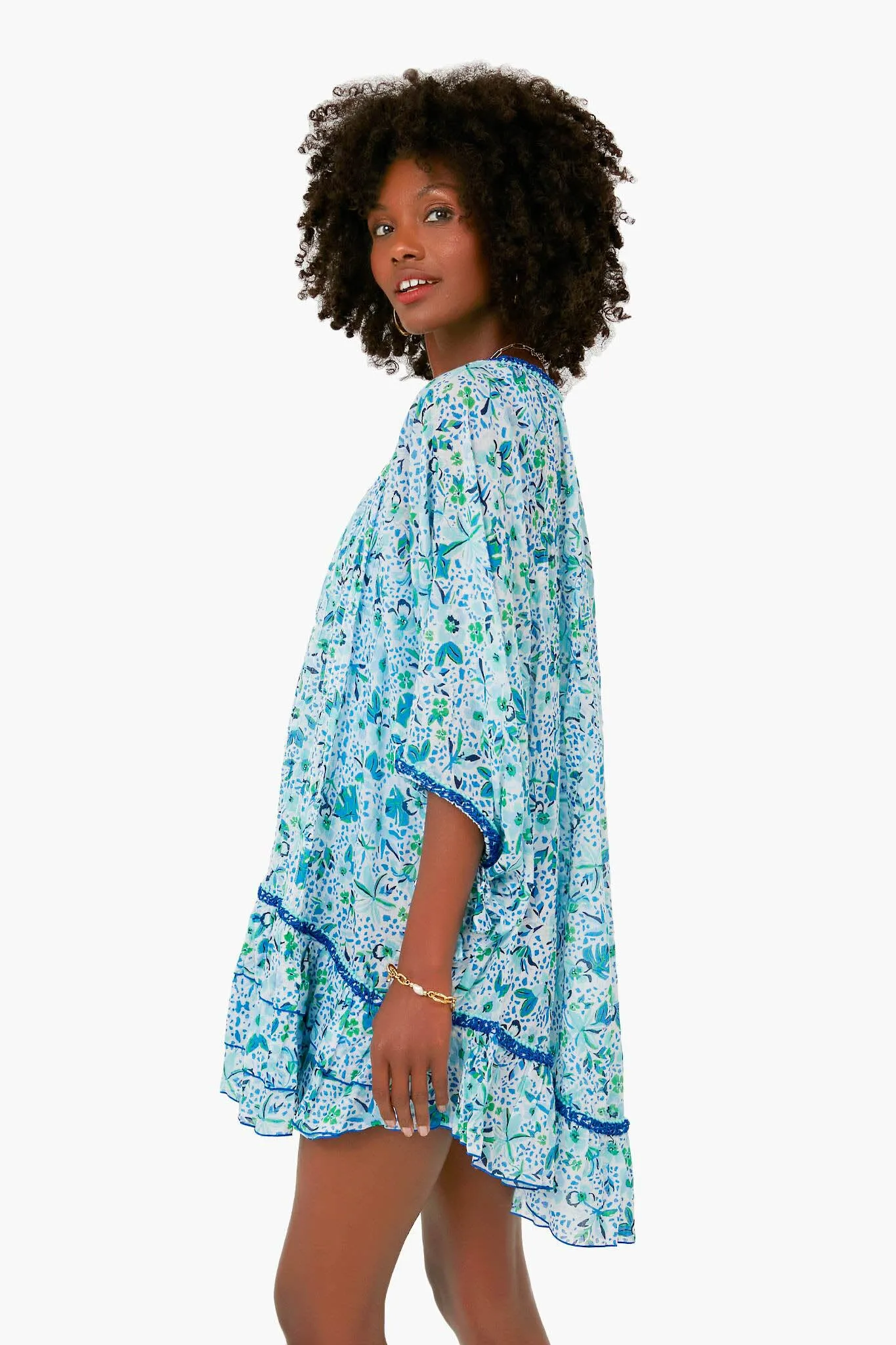 Blue Monaco Bobo Poncho