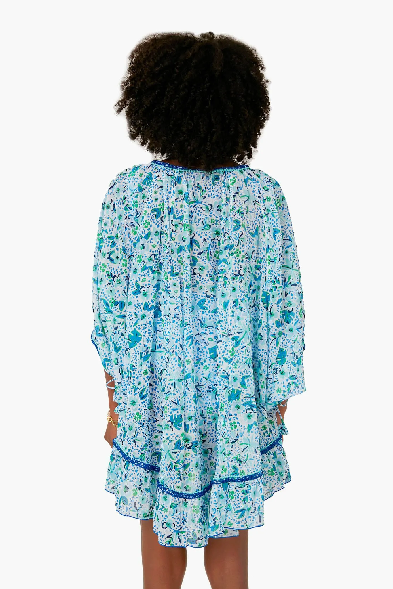 Blue Monaco Bobo Poncho