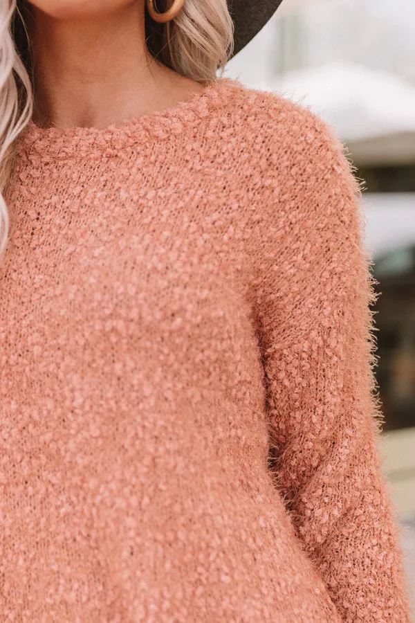 Boho Brunch Shift Sweater