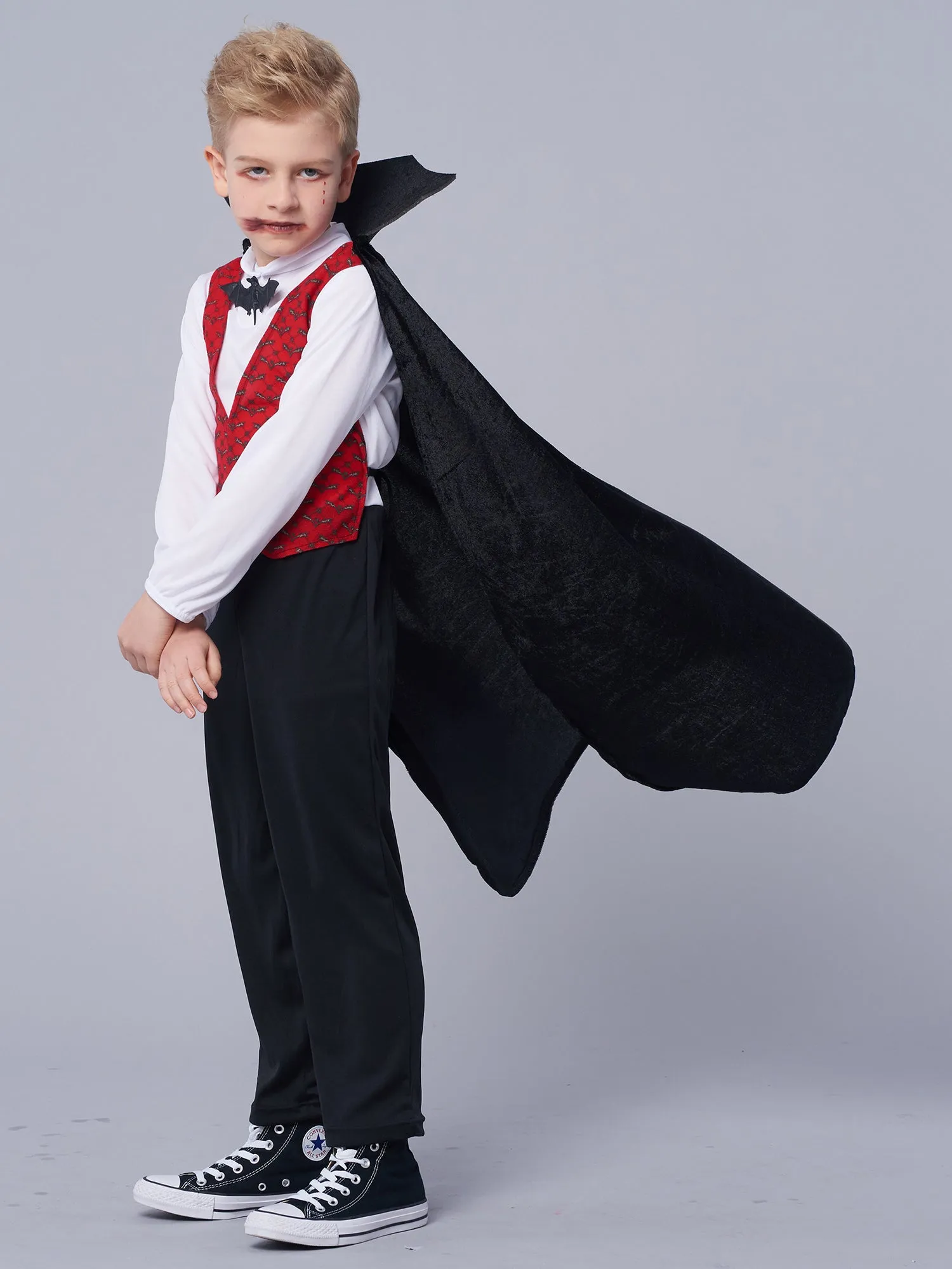 boys vampire costume set halloween