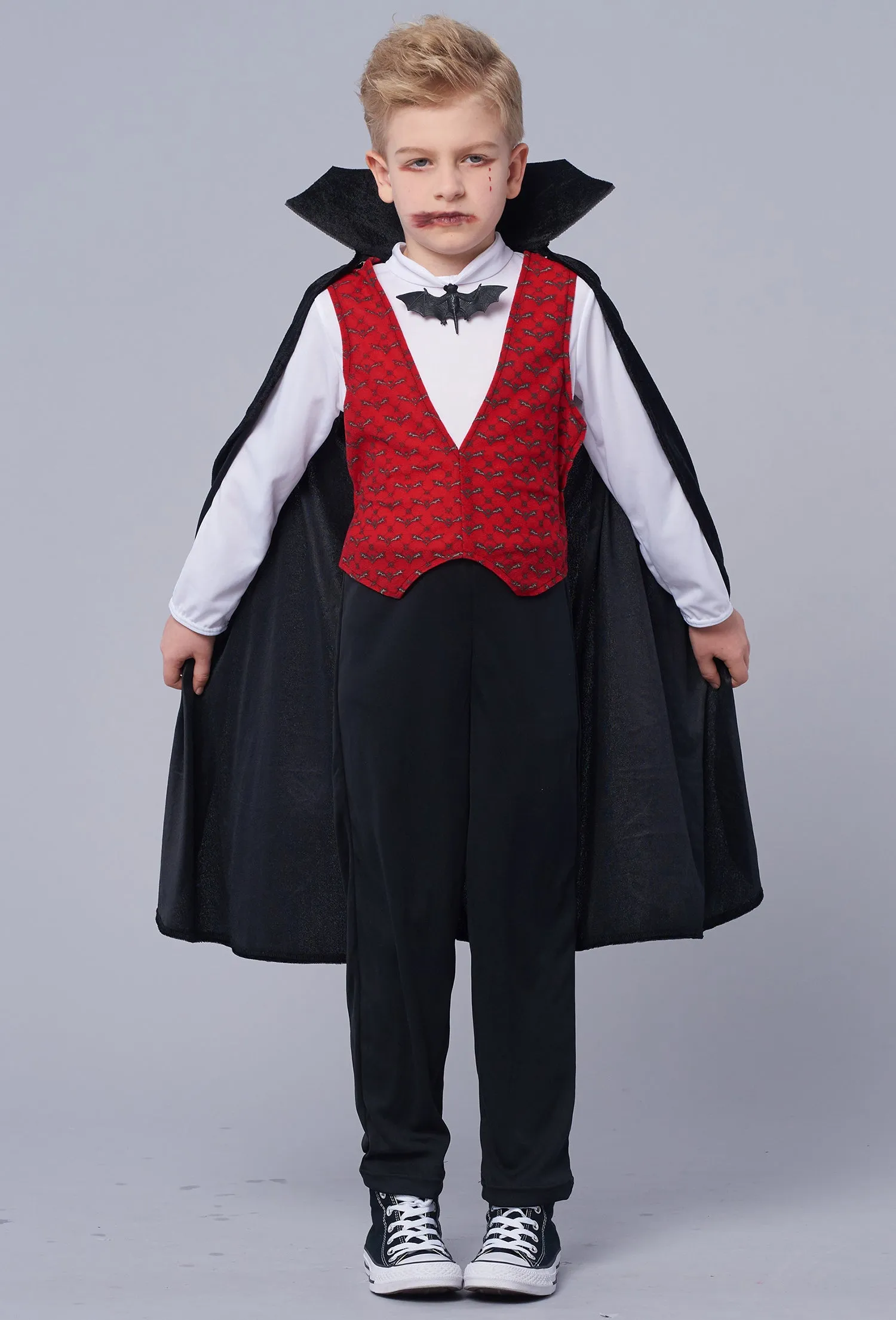 boys vampire costume set halloween