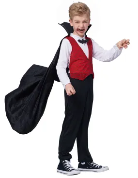 boys vampire costume set halloween