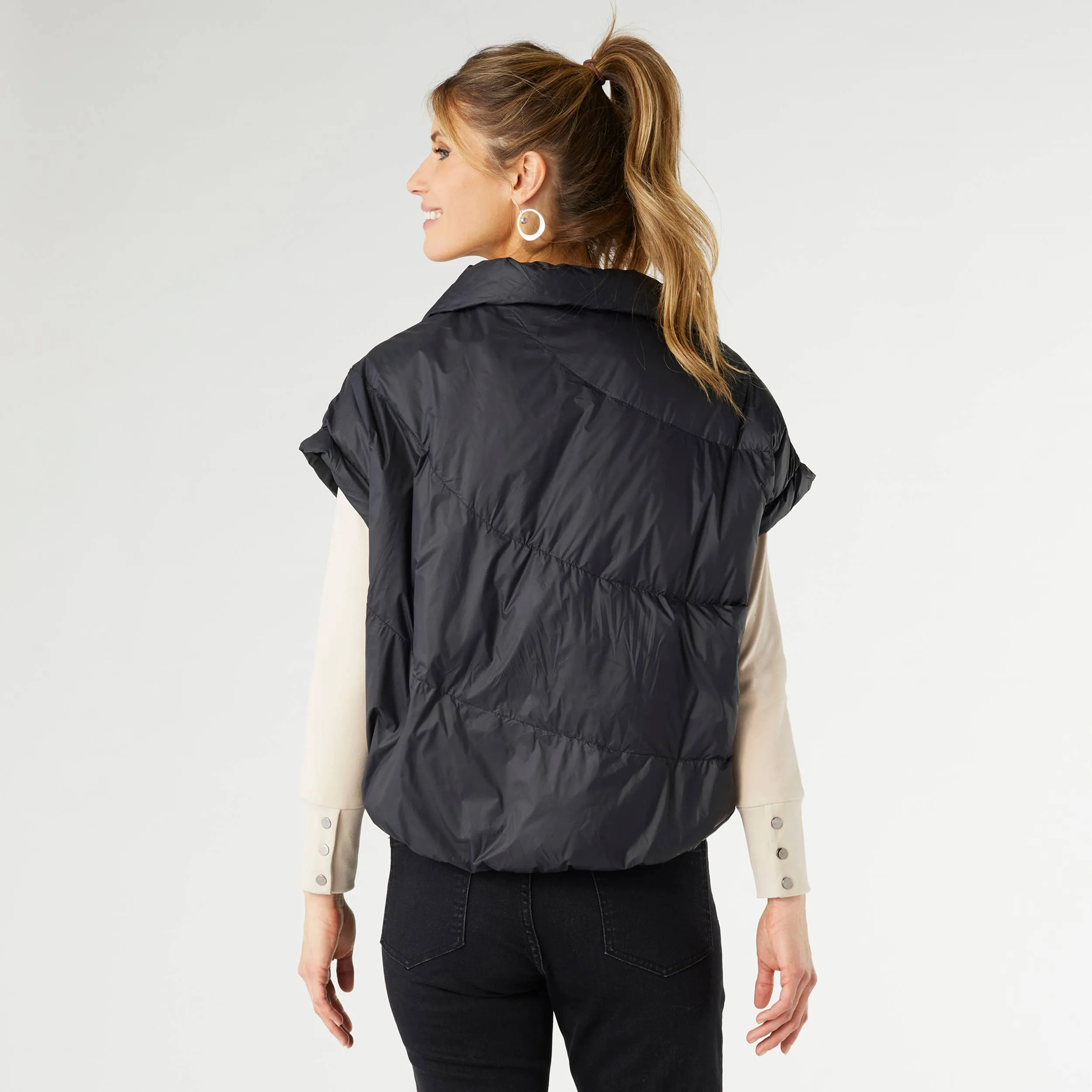 Brooke Cropped Puffer Vest