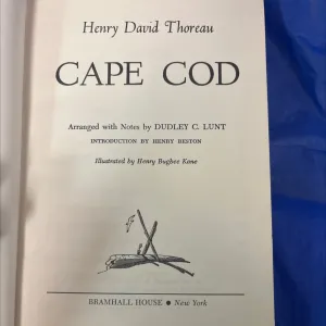 Cape Cod, Bramhall house 1951 Edition book