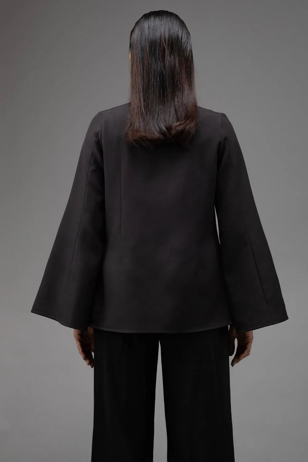 Cape Sleeved Coat