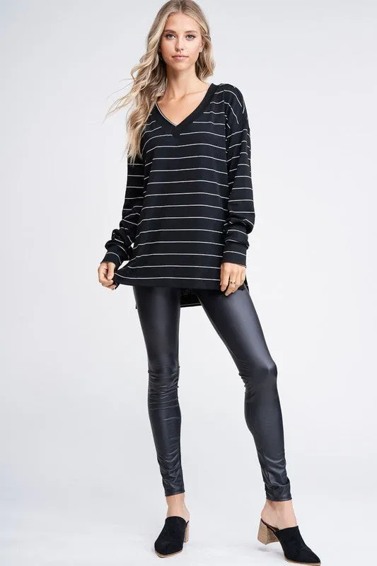 Carey Stripe Top