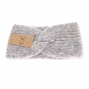 Carter Ribbed Headband Dove