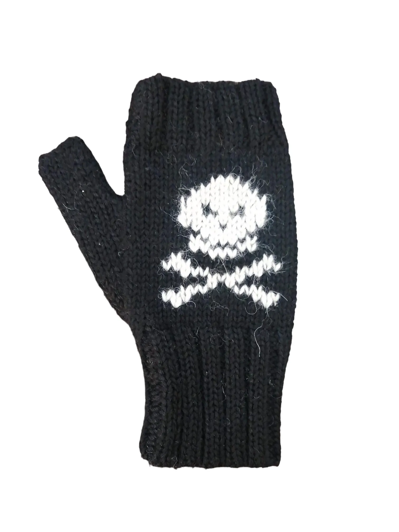 Chunky Skull Mittens