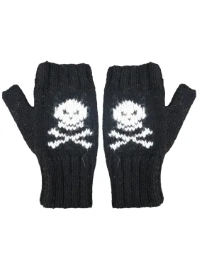 Chunky Skull Mittens