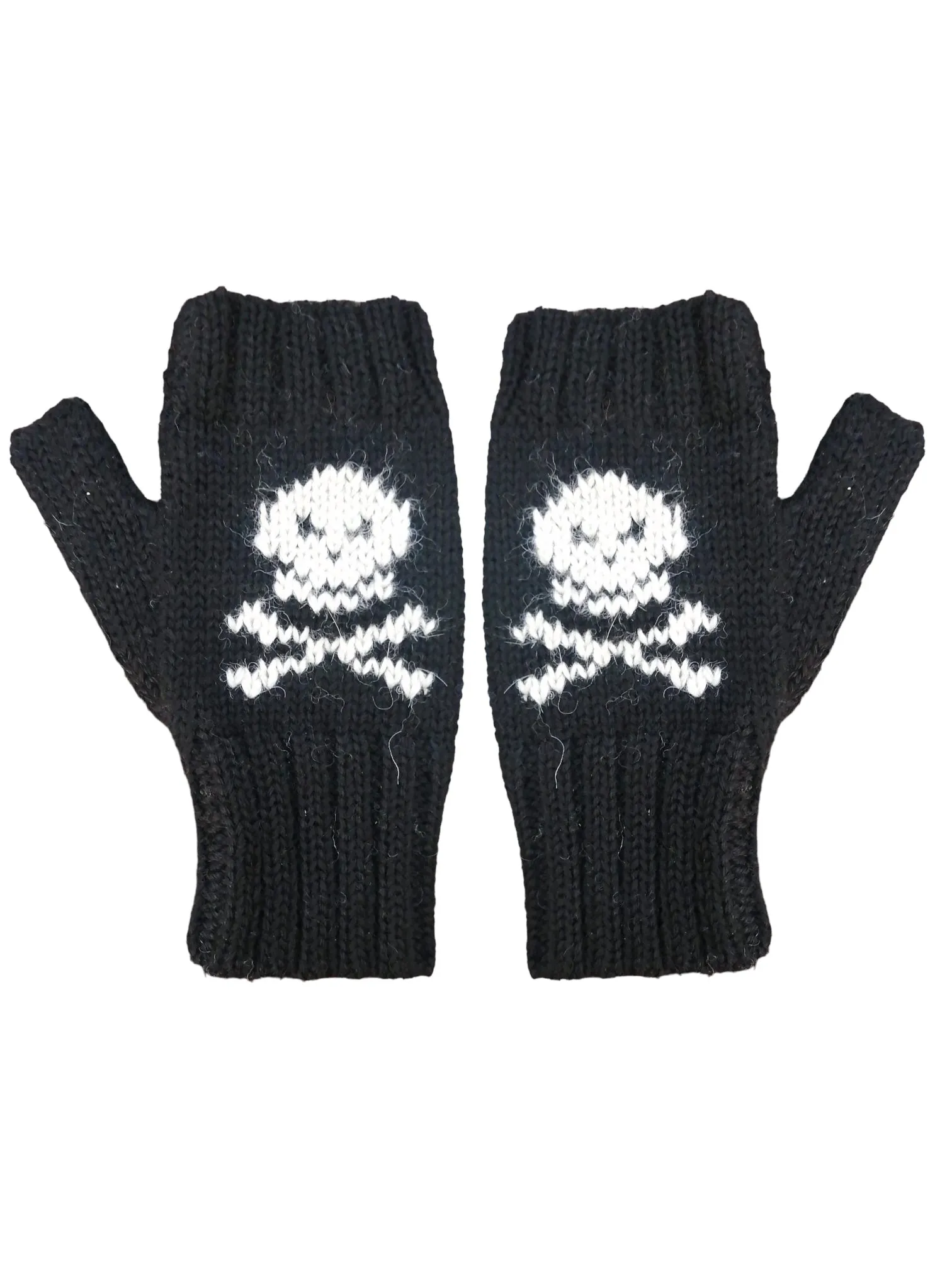 Chunky Skull Mittens