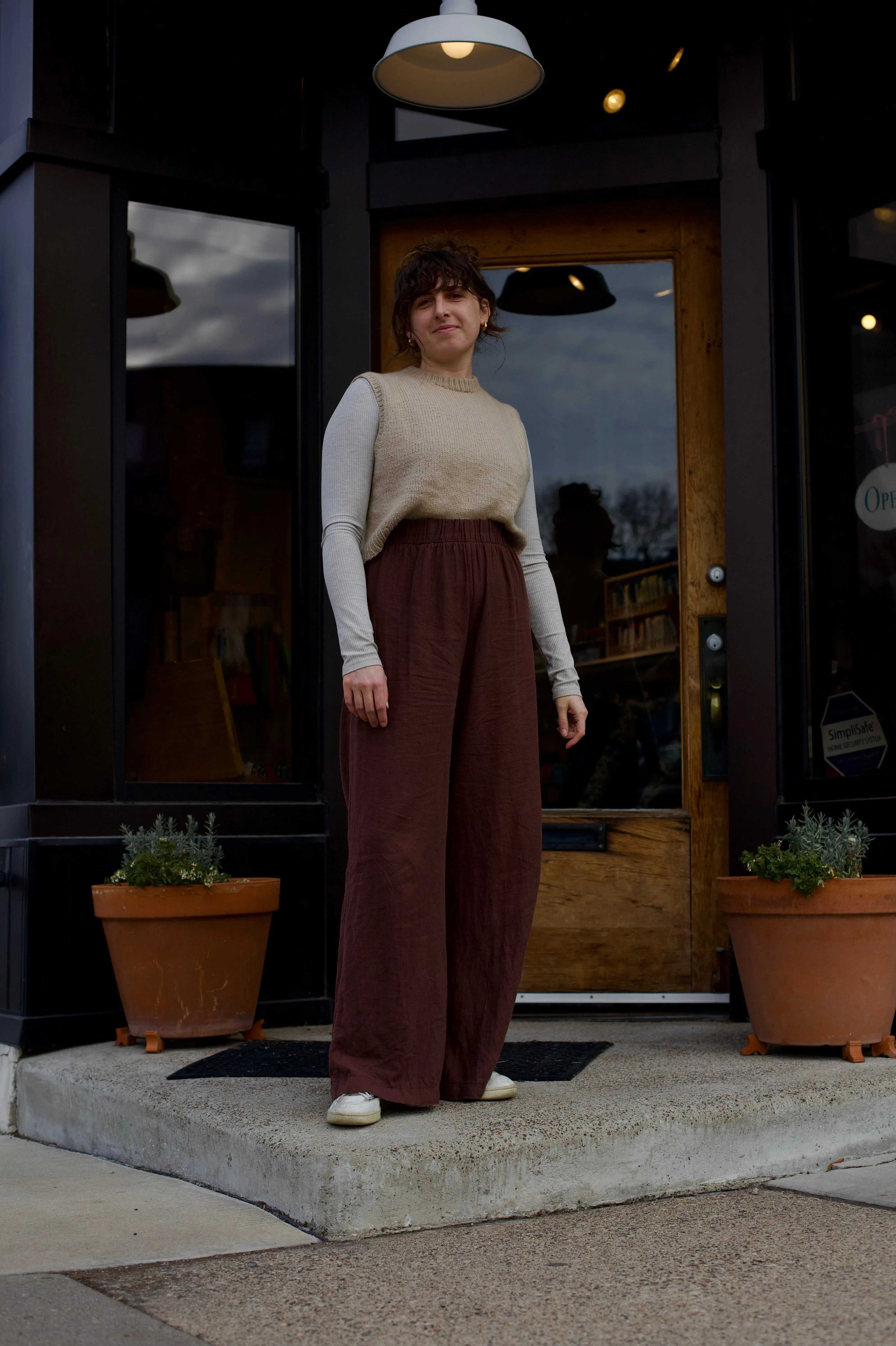 Class: Garment Sewing: Elizabeth Suzann Florence Pant with Loren (learn how to sew French seams!), Starts Sunday January 19, 9AM-1PM (2 sessions)