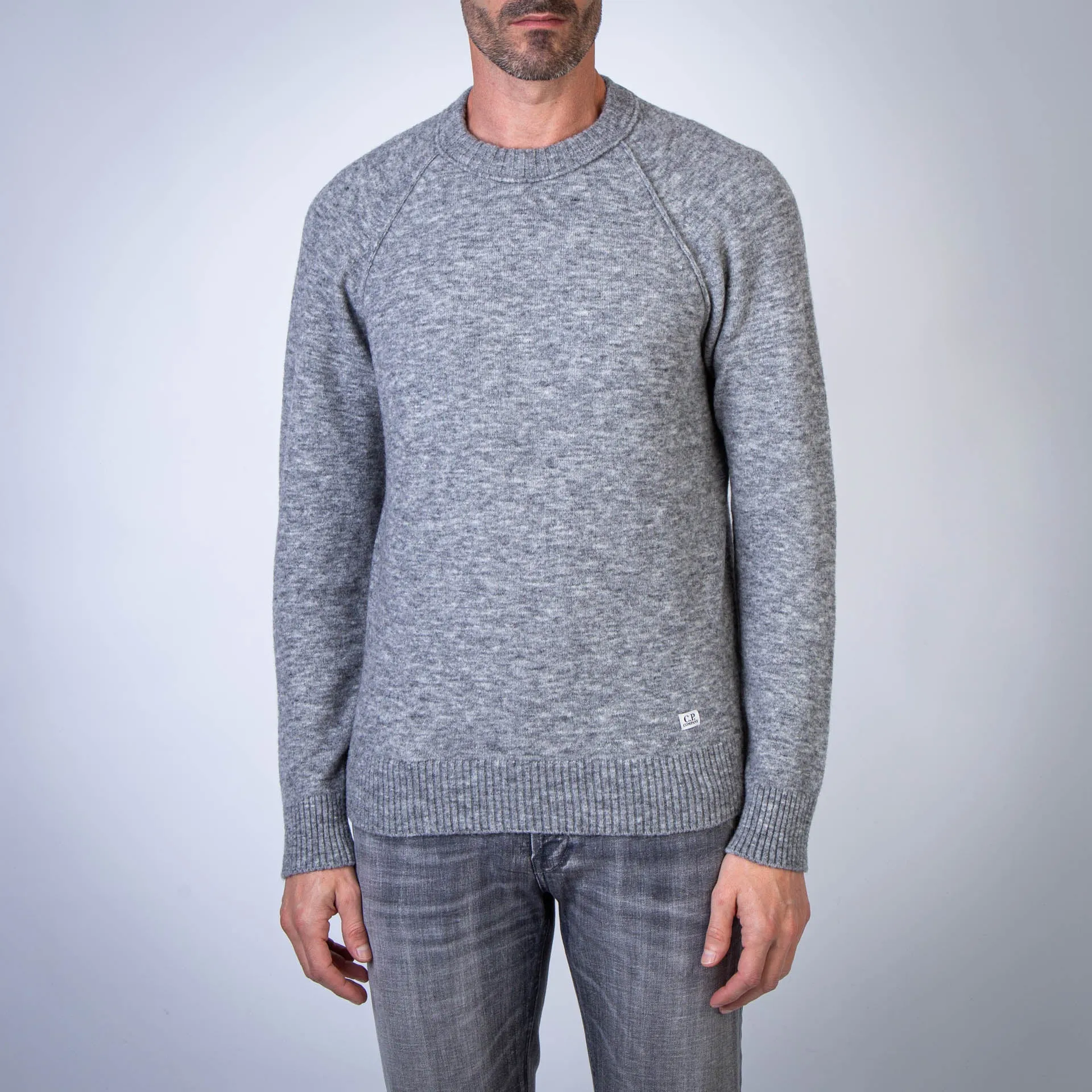 C.P. COMPANY SWEATER 17CMKN249A-005601A M98 GREY