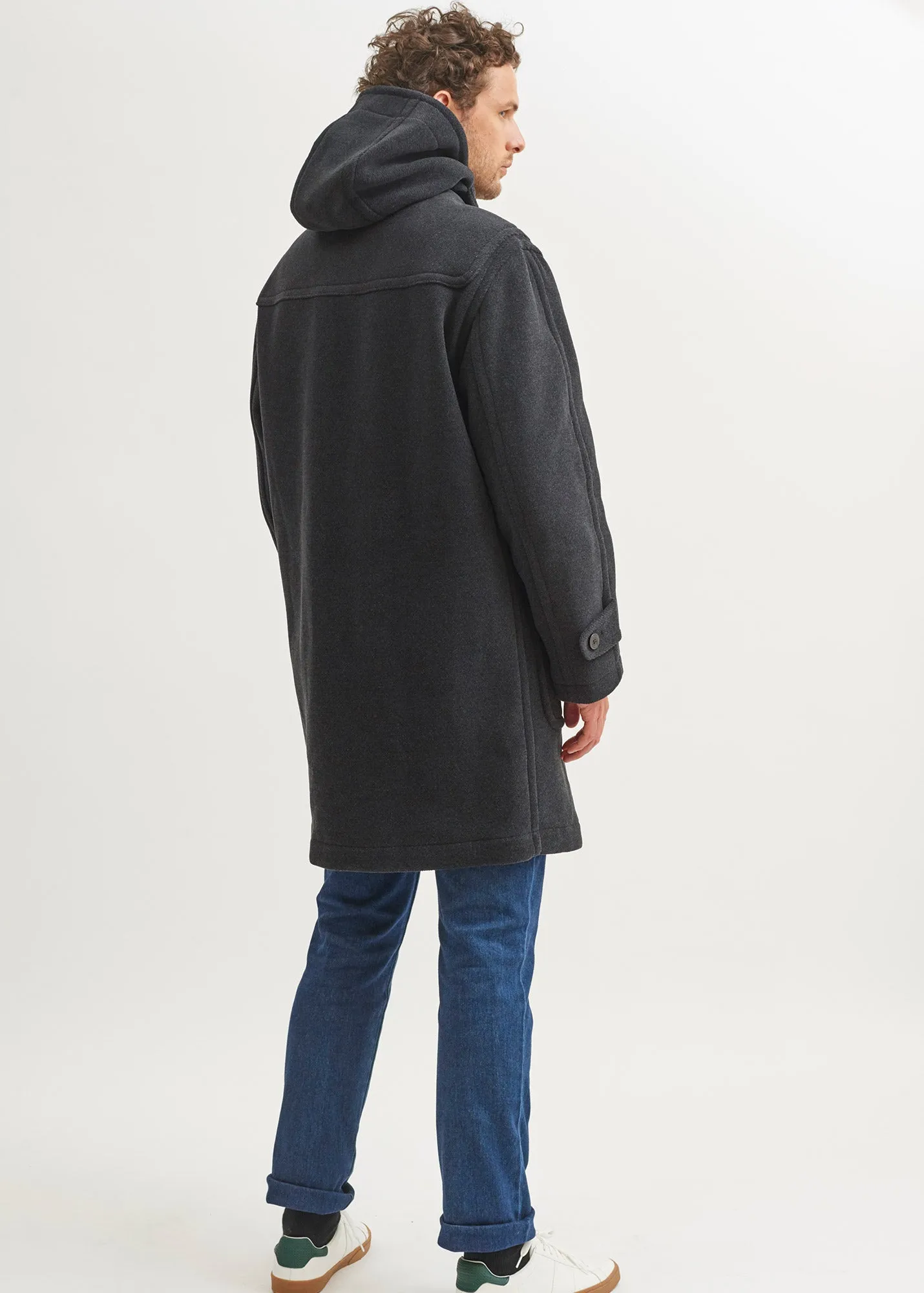 Duffle-coat Saturne - en drap de laine (ANTHRACITE)