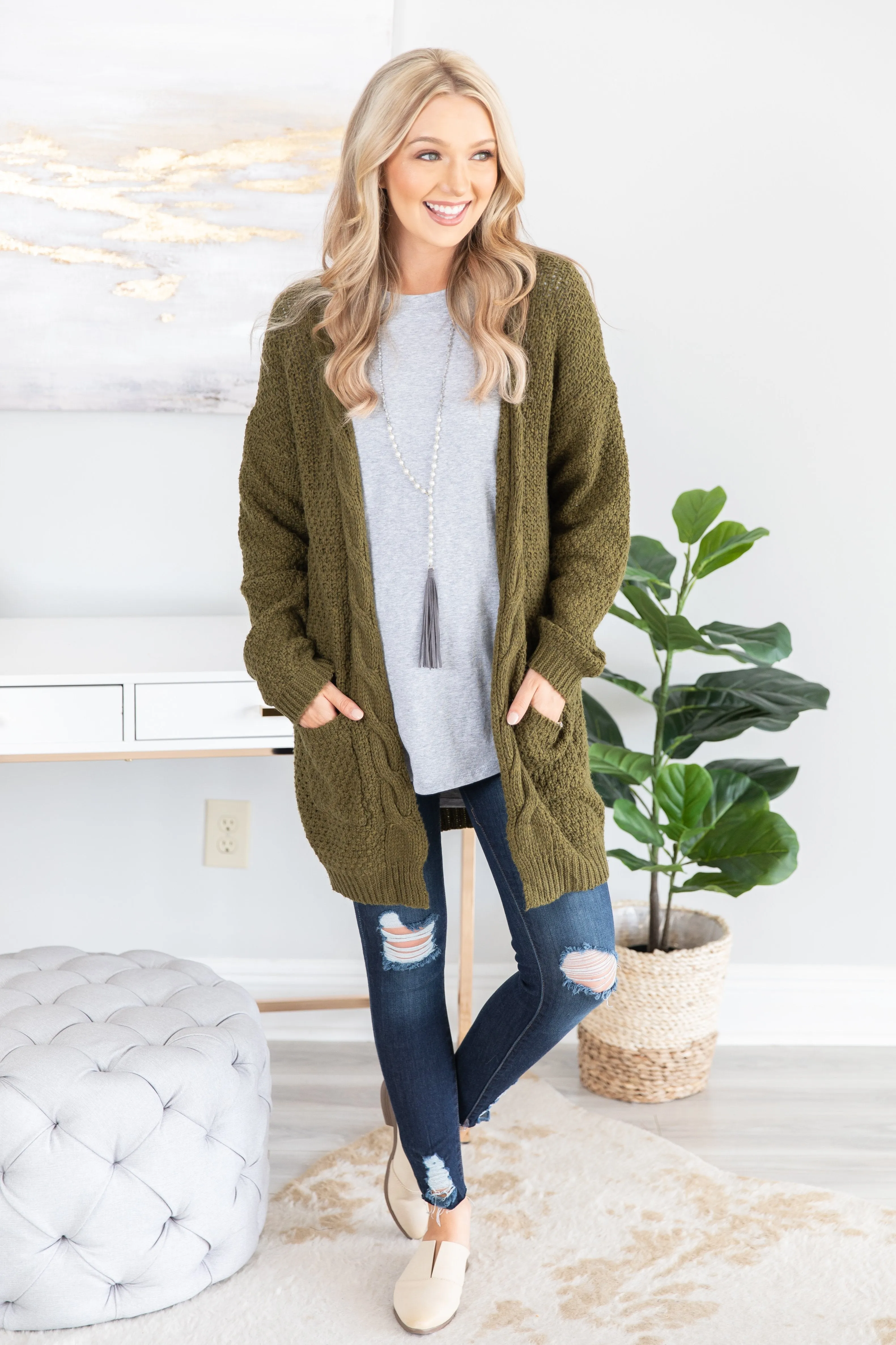 Easy Like Sunday Heather Gray Tunic