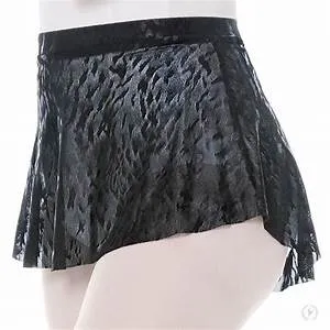 Eurotard, Impression mesh high low pull-on skirt 78121C - Child Skirt