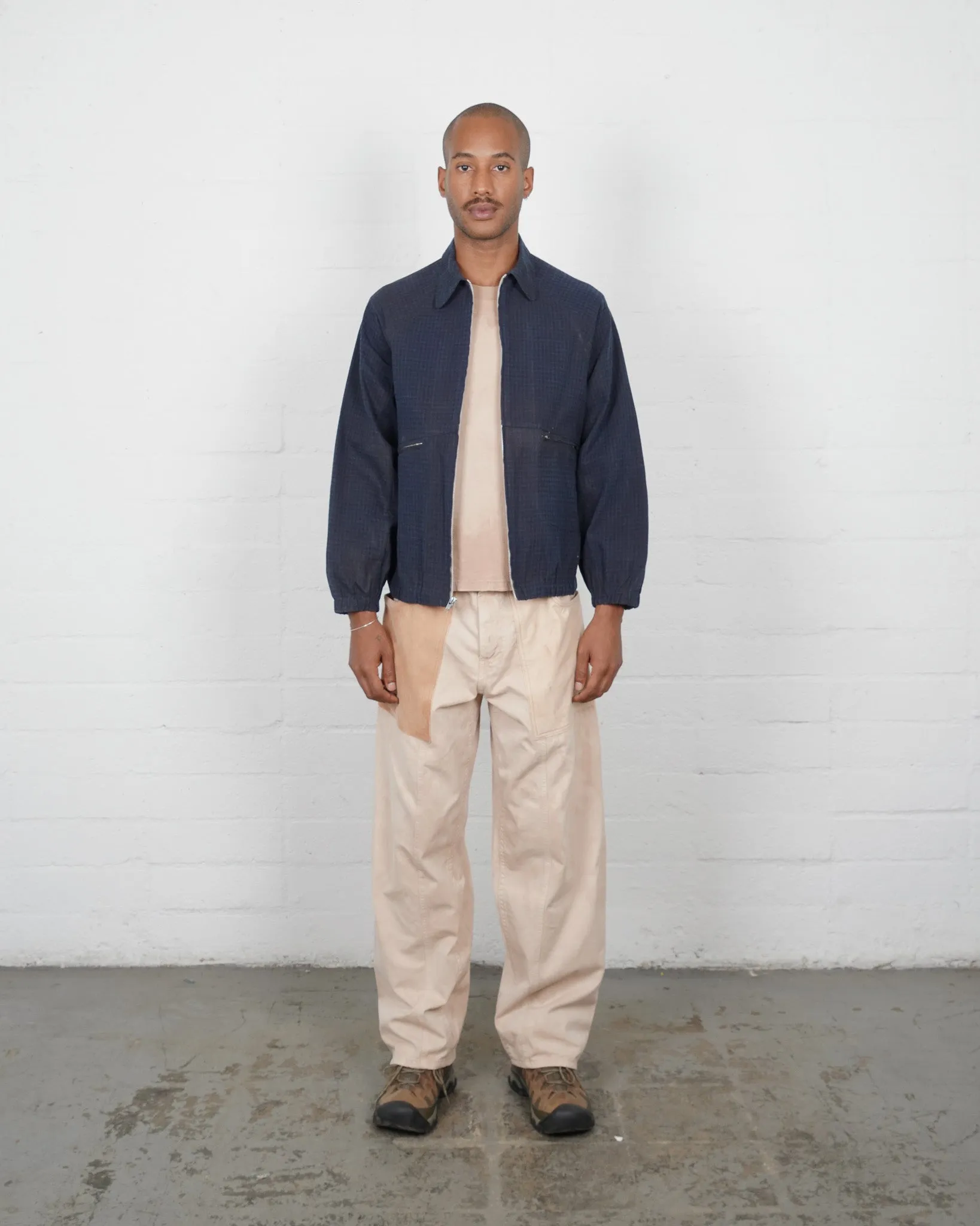 Front Seam Pants - Mud Mix