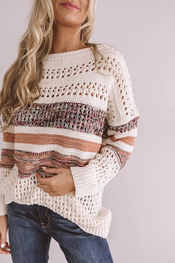 Frozen Kisses Knit Sweater