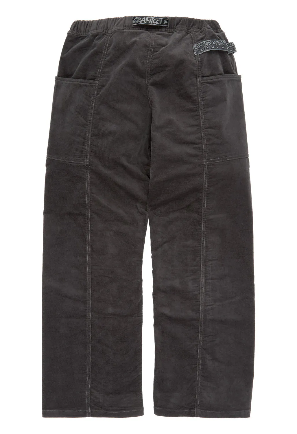 Gramicci x And Wander Women's JQ Tape Corduroy Gadget Pant - CHARCOAL