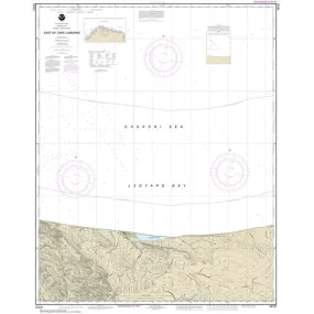 Historical NOAA Chart 16121: East of Cape Lisburne