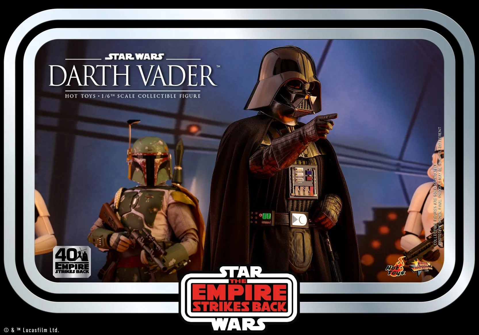 Hot Toys - MMS572 - Star Wars: The Empire Strikes Back 1/6th scale Darth Vade Collectible Figure