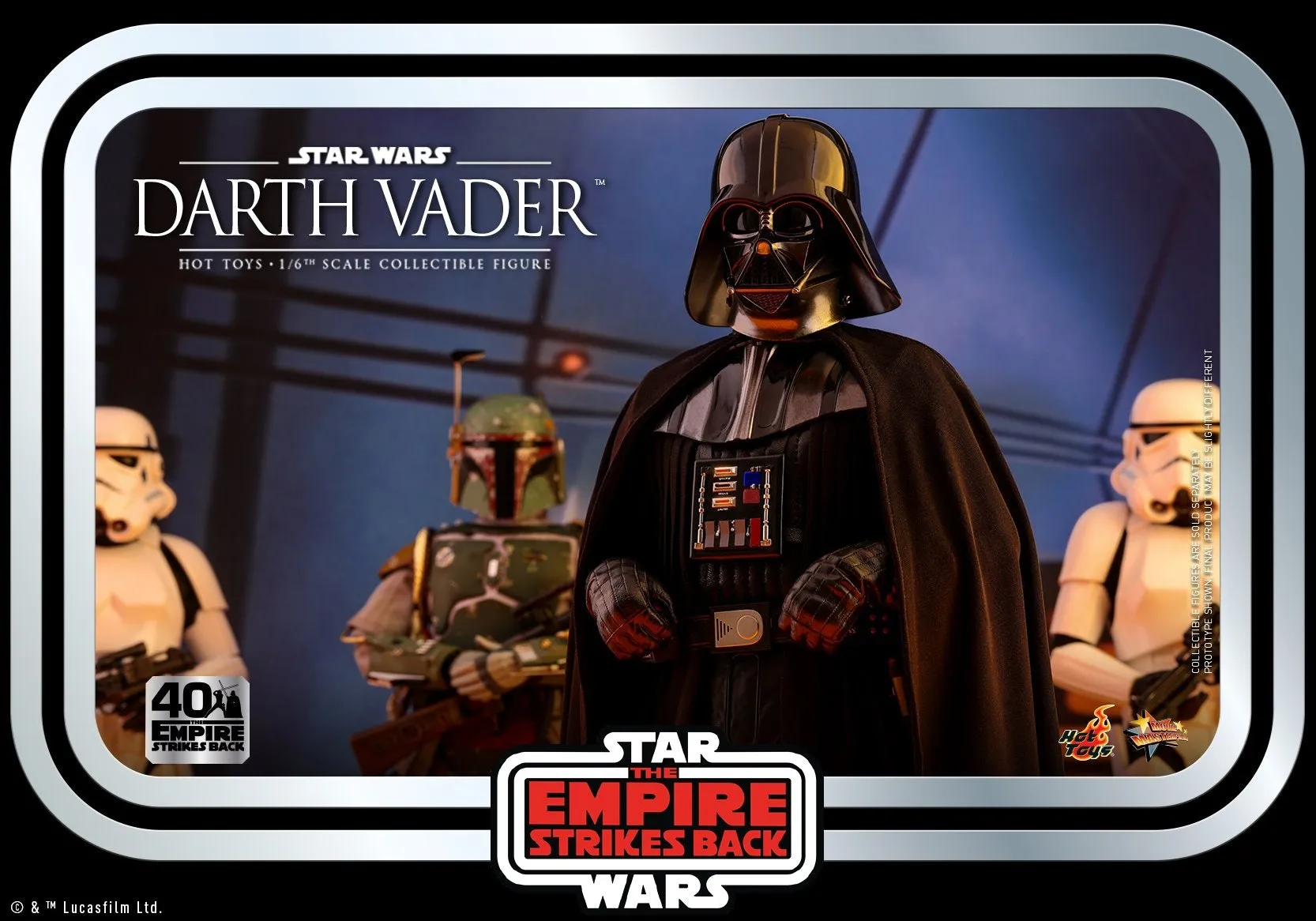 Hot Toys - MMS572 - Star Wars: The Empire Strikes Back 1/6th scale Darth Vade Collectible Figure