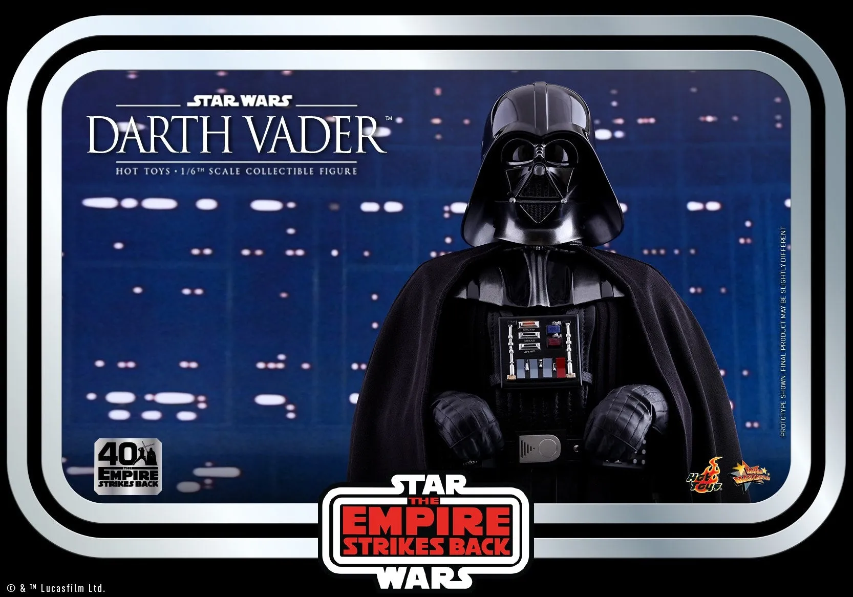 Hot Toys - MMS572 - Star Wars: The Empire Strikes Back 1/6th scale Darth Vade Collectible Figure