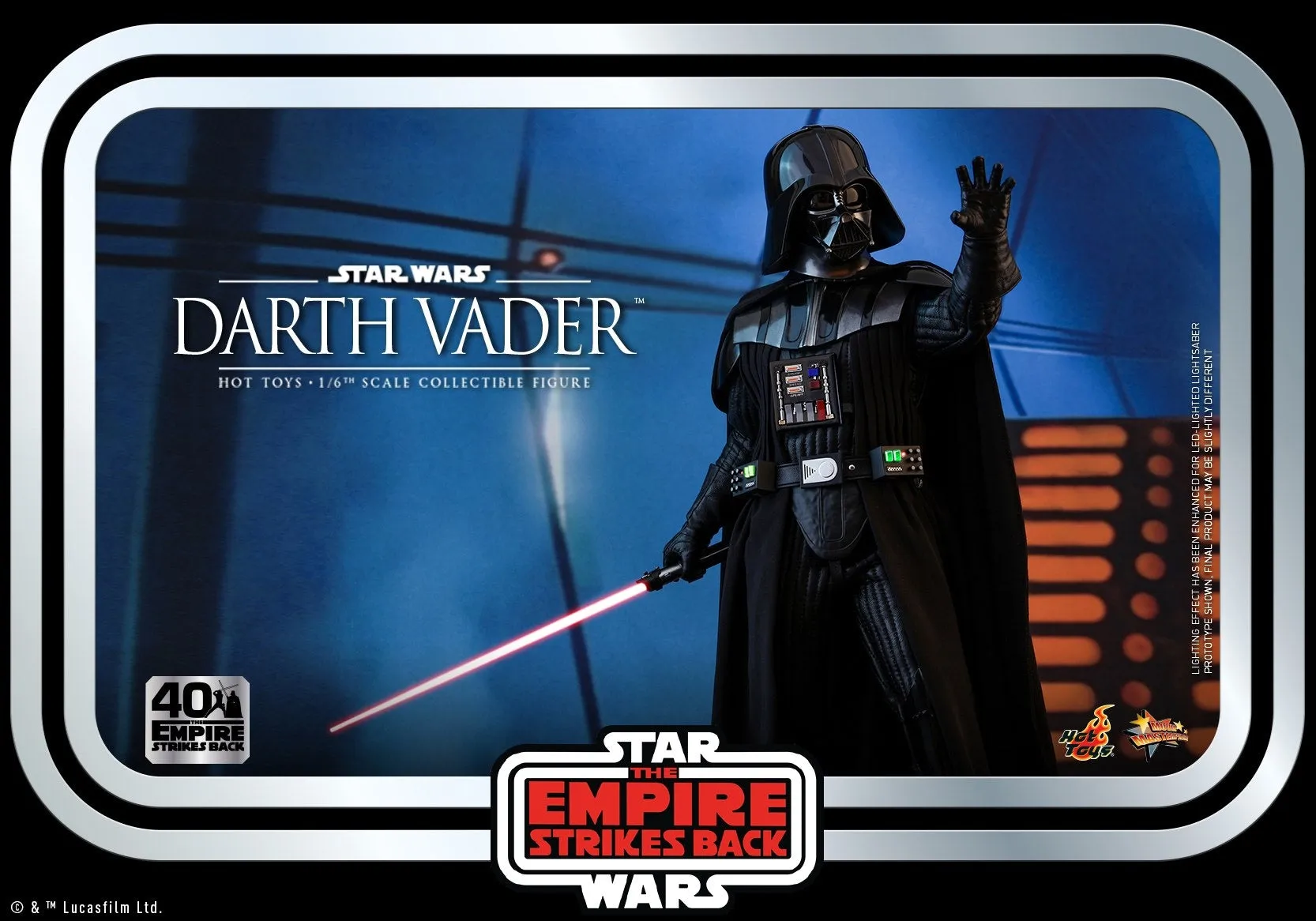 Hot Toys - MMS572 - Star Wars: The Empire Strikes Back 1/6th scale Darth Vade Collectible Figure