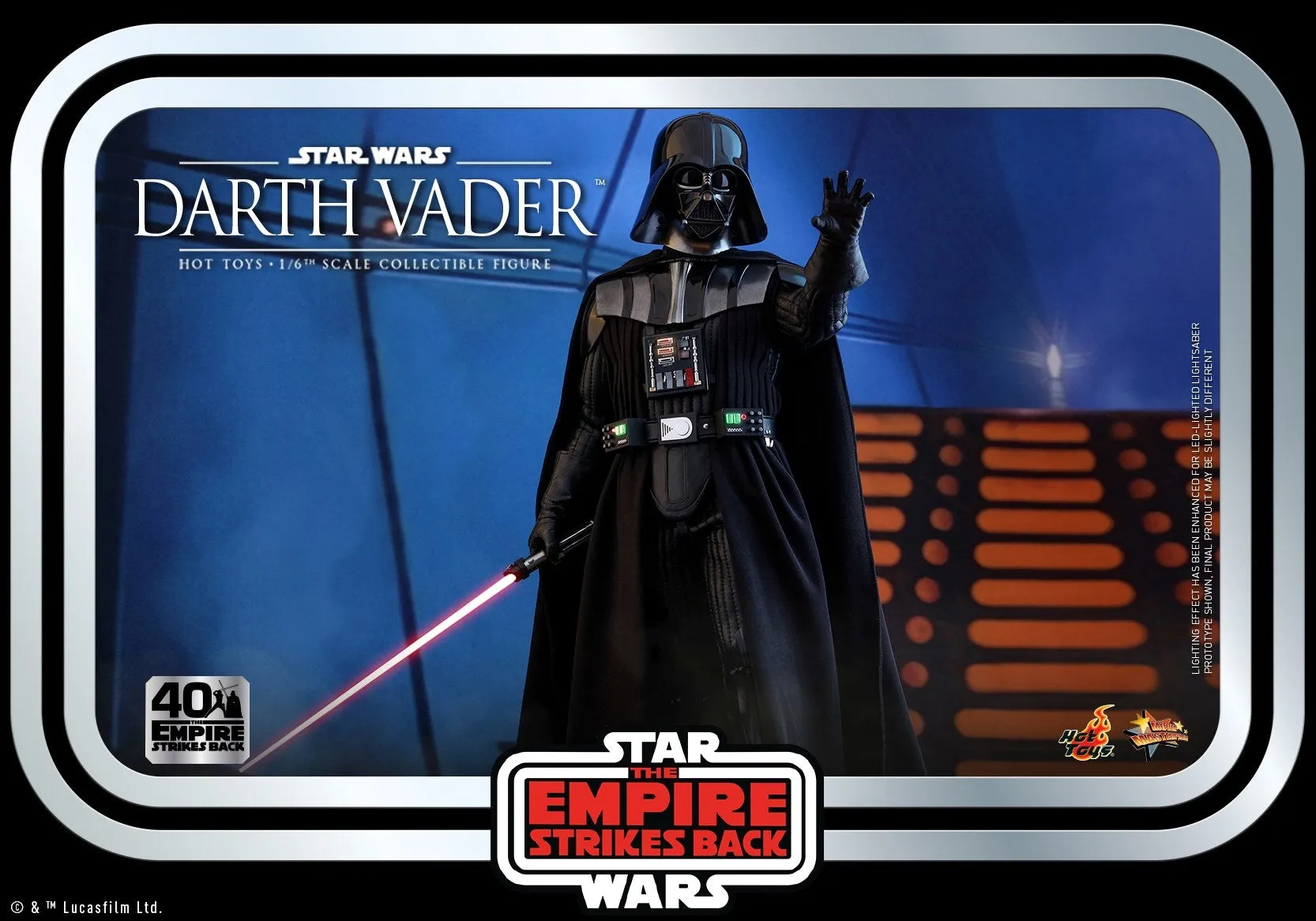 Hot Toys - MMS572 - Star Wars: The Empire Strikes Back 1/6th scale Darth Vade Collectible Figure