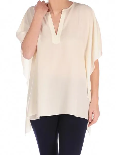 Jackie V-Neck Poncho (SHIW26)