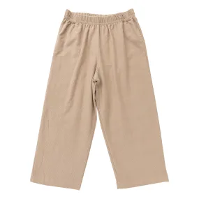 Jersey Solid Pants- Sand