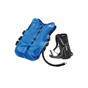 KewlFlow™ Circulatory Cooling Vest with Portable Backpack Cooler