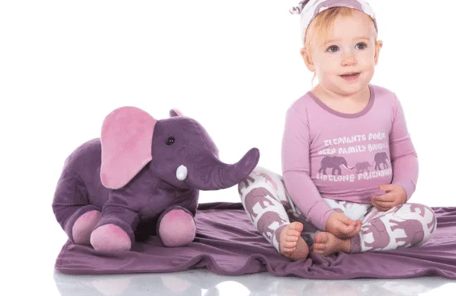 KicKee Pants Plush Elephant - 2 Sizes