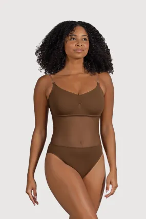 Ladies Cordelia Mesh Panel Bodysuit