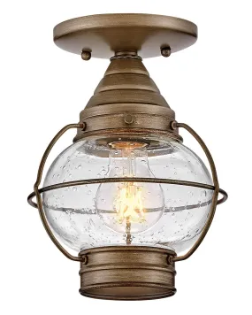 LED Convertible Flush Mount from the Cape Cod Collection in Burnished Bronze Finish by Hinkley