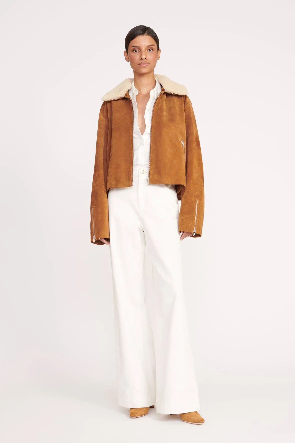 LENORA JACKET | TAN