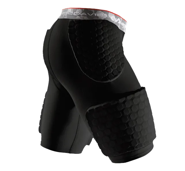 McDavid  HEX® Dual-Density Thudd Short w/ Wrap-Around Thigh - MD738DD, Clearance