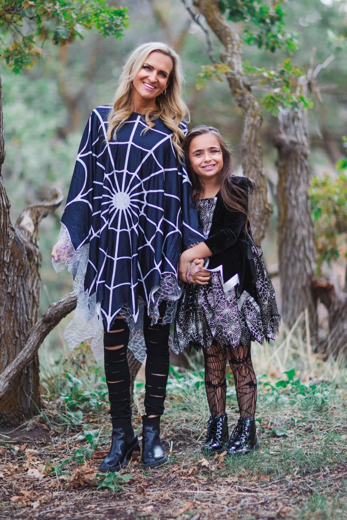 Mom & Me - Spider & Web Costume