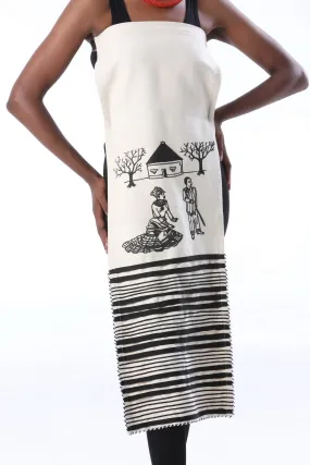 Ncebetha Apron with Print