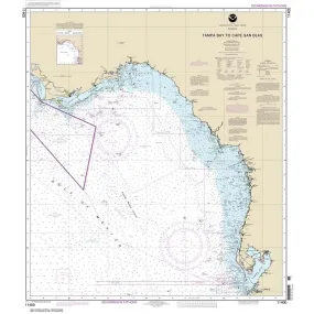 NOAA Chart 11400: Tampa Bay to Cape San Blas