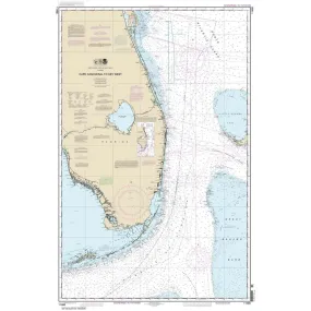 NOAA Chart 11460: Cape Canaveral to Key West